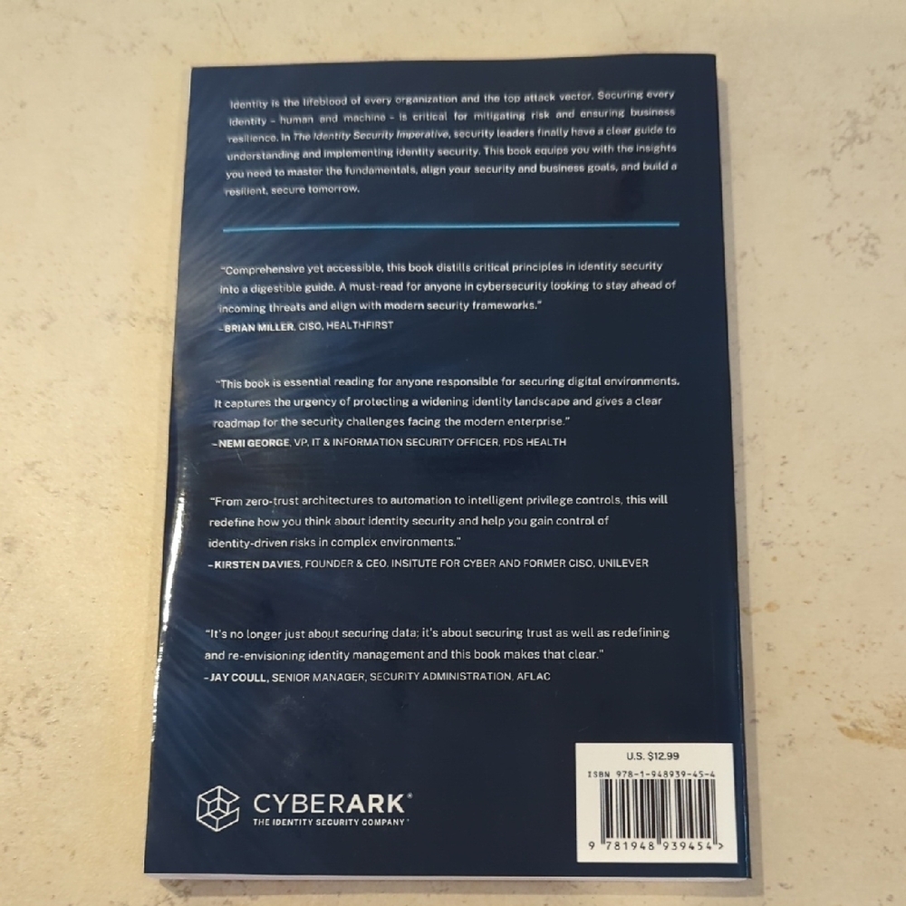 The Identity Security Imperative Book - Picture 2 of 2